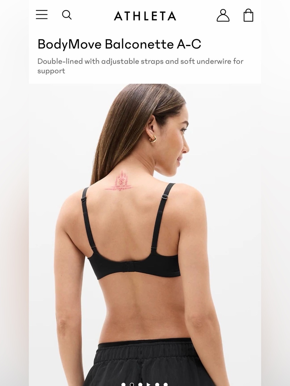 Athleta VitaForm Balconette Bra (Women’s XL - A-C Cups) - Picture 6 of 8